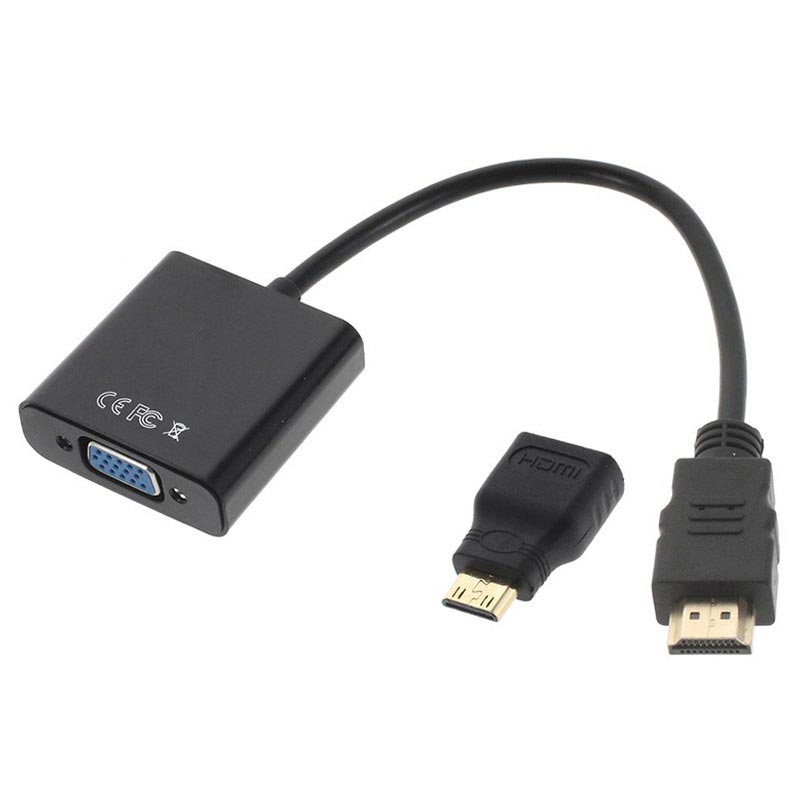 HDMI, Mini / VGA Adapter Kabel