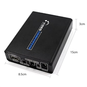HDMI til S-Video / AV-videokonverter