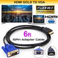 HDMI til VGA kabel - 1.8m