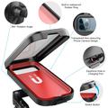 HL-159 Vandtæt telefonholder til motorcykel/cykel - 4.7"-6.8" - Sort