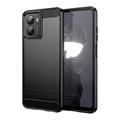 HMD Fusion Børstet TPU Cover - Karbonfiber