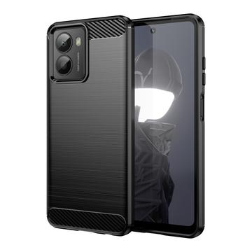 HMD Fusion Børstet TPU Cover - Karbonfiber