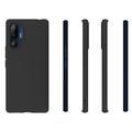 HTC U24 Pro Skridsikkert TPU Cover - Sort