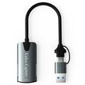 HU-04A 2-i-1 HDMI til USB-C/USB-A-videokort - Grå