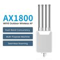 HW1800M udendørs AX1800 WiFi 6 trådløs router / WiFi-forstærker - 4 x 7 dBi-antenner