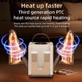HXQ-10 6-armet skotørrer med LED-touch-timer - 200W