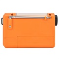 HanRongDa HRD-900 Campingradio med Lommelygte og SOS Alarm - Orange