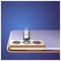 Hat Prince Samsung Galaxy S21+ 5G Kamera Linse Skærmbeskyttelse Hærdet Glas - 2 Stk.