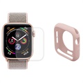 Hat Prince Apple Watch Series SE/6/5/4 Full Beskyttelsessæt - 40mm - Pink