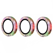 Samsung Galaxy S26+ Hat Prince Glitter Kamera Linse Beskytter - Farverig