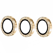 Samsung Galaxy S26/S26 Pro Hat Prince Glitter Kamera Linse Beskytter - Guld