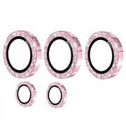 Samsung Galaxy S26 Ultra Hat Prince Glitter Kamera Linse Beskytter - Pink