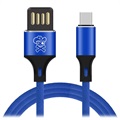 Hat Prince HC-18 USB 2.0 / USB-C Kabel - 1m - Blå