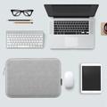 Haweel HWL7014 12.5"-13.5″ MacBook sleeve - Lysegrå
