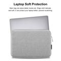 Haweel HWL7014 12.5"-13.5″ MacBook sleeve - Lysegrå