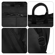 Sammenfoldelig letvægts rygsæk i vandafvisende stof fra HAWEEL HWL7033 - Sort