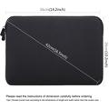 Haweel MacBook/Laptop op til 15" Shockproof sleeve/cover - Sort