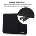 Haweel MacBook/Laptop op til 15" Shockproof sleeve/cover - Sort