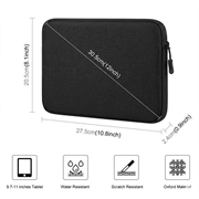 Haweel Slim tablet-/laptop-taske - 9.7"-11"