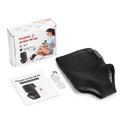 Opvarmet ankelbandage / elektrisk fodvarmer - 3000mAh - sort