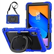 Lenovo Tab M11/Idea Tab Heavy Duty 360 Cover med Håndrem - Mørkeblå