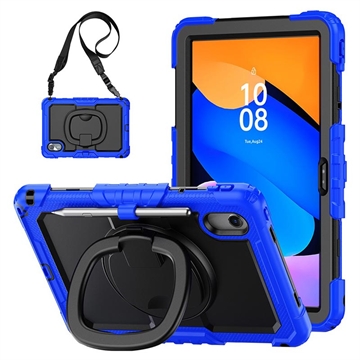 Lenovo Tab M11/Idea Tab Heavy Duty 360 Cover med Håndrem - Mørkeblå