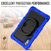 Lenovo Tab M11/Idea Tab Heavy Duty 360 Cover med Håndrem - Mørkeblå