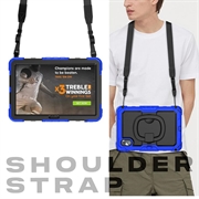 Lenovo Tab M11/Idea Tab Heavy Duty 360 Cover med Håndrem - Mørkeblå