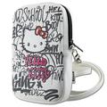 Hello Kitty Graffiti Kitty Head Smartphone Skuldertaske - Hvid