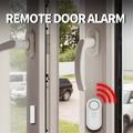 Høj-decibel dør-/vinduessensoralarm med fjernbetjening