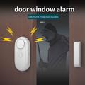 Høj-decibel dør-/vinduessensoralarm med fjernbetjening