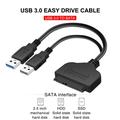 USB 3.0 til SATA adapter - til 2.5" HDD SSD - forbind SATA via USB