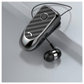 Hileo Hi60 Bluetooth-headset med Udtrækkelig Øresnegl - Sort