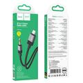Hoco UPA32A Lightning til 3.5mm lydkabel - 1m - Sort