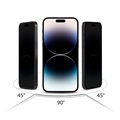 iPhone 11 / iPhone XR Hofi Anti Spy Pro+ Privacy Skærmbeskyttelse Hærdet Glas - 9H - Sort Kant