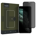 iPhone X/XS/11 Pro Hofi Anti Spy Pro+ Privacy Skærmbeskyttelse Hærdet Glas - 9H - Sort Kant