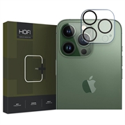 iPhone 15 Pro/15 Pro Max Hofi Cam Pro+ Kameralinsebeskytter i Hærdet Glas - Gennemsigtig / Sort