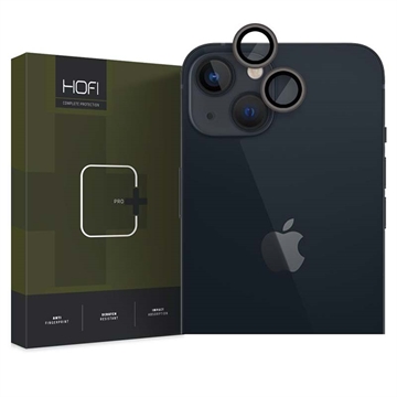 iPhone 15/15 Plus Hofi Camring Pro+ Kameralinsebeskytter - Sort Kant