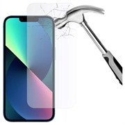 iPhone 14/13 Pro Hofi Hybrid Pro+ Skærmbeskyttelse Hærdet Glas - Sort Kant