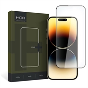 iPhone 15 Hofi Premium Pro+ Skærmbeskyttelse Hærdet Glas - Sort Kant