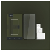 iPhone 15 Pro Max Hofi Premium Pro+ Skærmbeskyttelse Hærdet Glas - Sort Kant