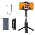 Hohem iSteady Q Smartphone Gimbal med Selfie Stang - Sort