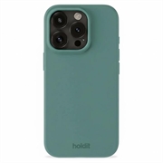 iPhone 16 Pro Max Holdit Silikone Cover - Mosgrøn