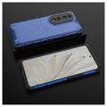 Honeycomb Armored Honor 70 Pro Hybrid Cover - Blå