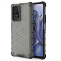 Xiaomi 11T/11T Pro Honeycomb Armored Hybrid Cover - Sort