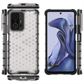 Xiaomi 11T/11T Pro Honeycomb Armored Hybrid Cover - Gennemsigtig
