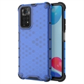 Xiaomi Redmi Note 11/11S Honeycomb Armored Hybrid Cover - Blå