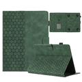 Honeycomb-mønstret universelt tablet-etui med kortholdere - 10"