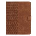 Honeycomb-mønstret universelt tablet-etui med kortholdere - 10"