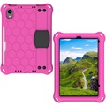 Honeycomb Series EVA iPad Mini 2021/2024 Cover - Hot Pink